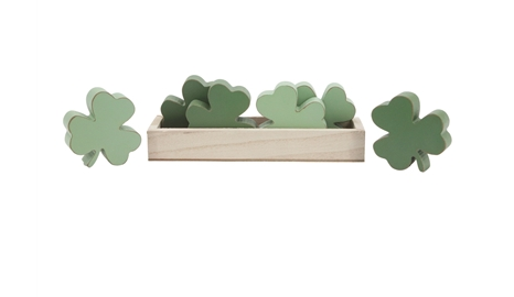 Green Shamrocks (61772) - Assorted Styles ( Sold Individually ) - WAF61772-6S