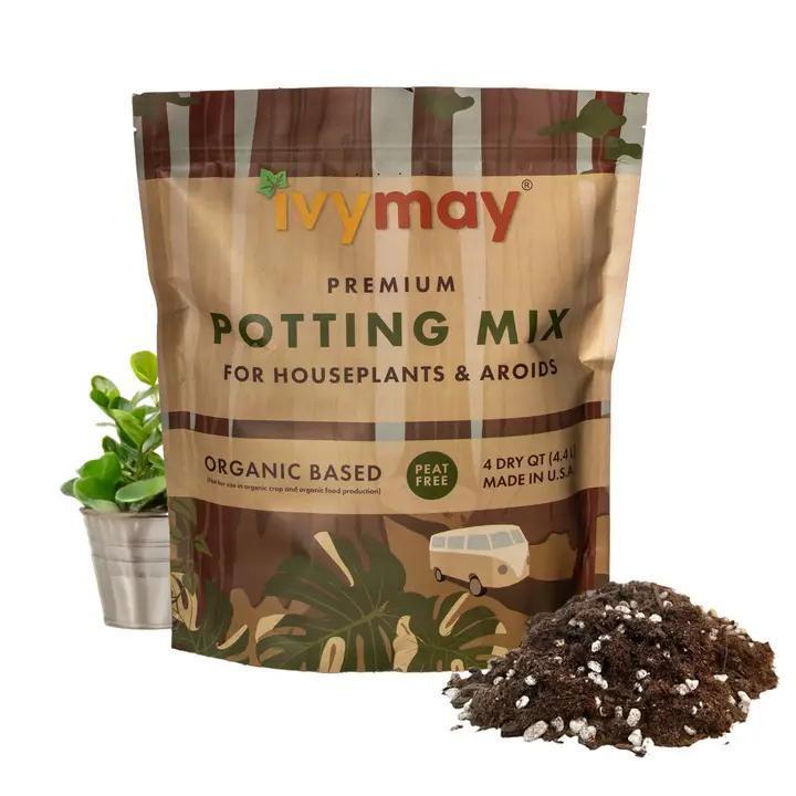 Ivy May Co - Premium Houseplant & Aroid Potting Mix 5 Qt