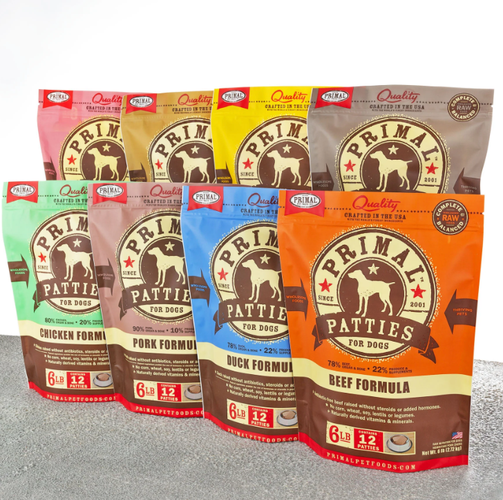 Primal - Canine Chicken Formula Patties 6lb CCF6/6-PTY DISSVF
