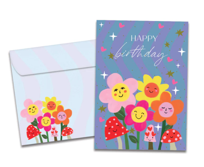 Tree-Free Greetings - Birthday Card - Magic Floral Vibes - 22491