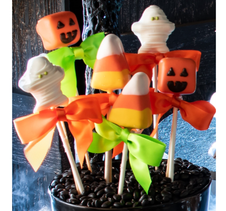 Sweet Shop USA - White Chocolate Halloween Cake Pops 1 oz - F108160362276