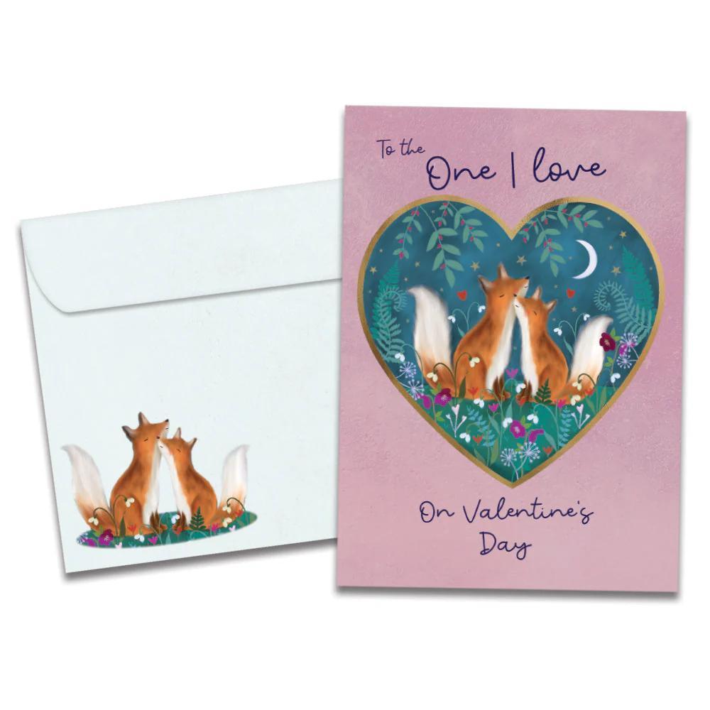 Tree-Free Greetings - Love Foxes - Valentine's Day - 22423