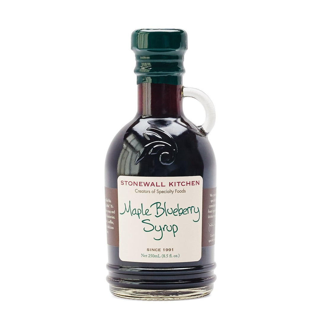 Stonewall Kitchen Maple Blueberry Syrup - 8.5 fl. oz Bottle 170812 DISCOSVF