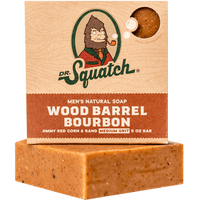 Dr. Squatch - Wood Barrel Bourbon - Bar Soap wh-bar-wbb-01
