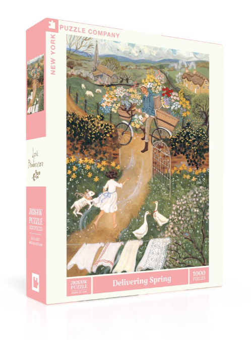 New York Puzzle Company - Delivering Spring - NPZLP2617