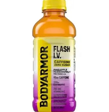 Bodyarmor - Flash I.V. Pineapple Passionfruit Electrolyte Sports Drink Bottle 20 oz - 413881