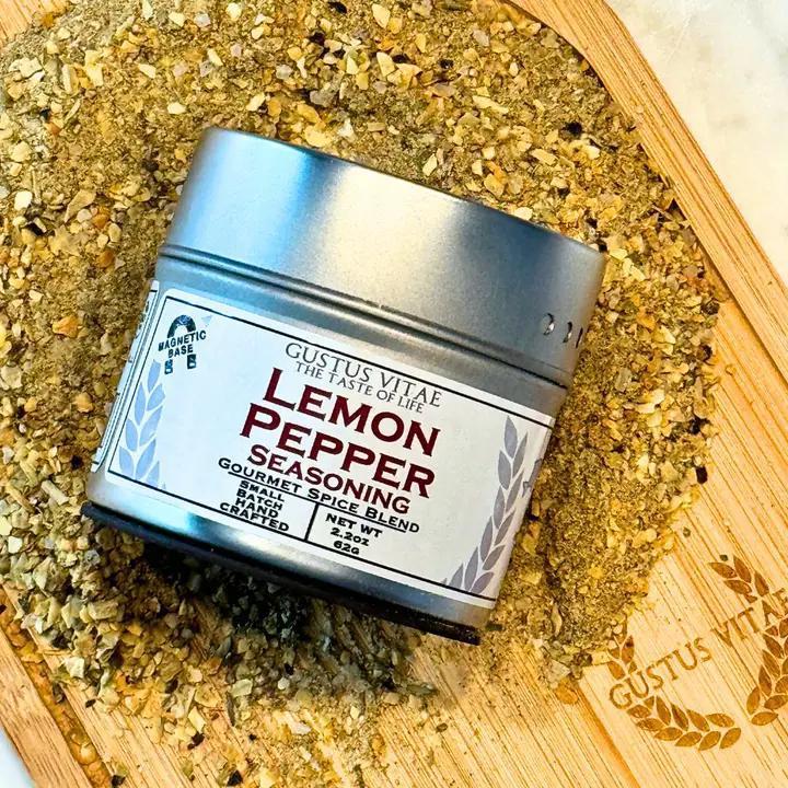 Gustus Vitae  Lemon Pepper Seasoning 2.2 oz