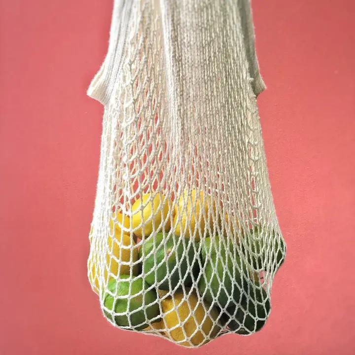 Seattle Seed Co. - French Market String Tote Reusable Pure Cotton Bag - STRING-TOTE2