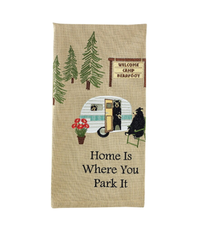 Park Designs - Where You Park It Embroidered Dishtowel - 73-116