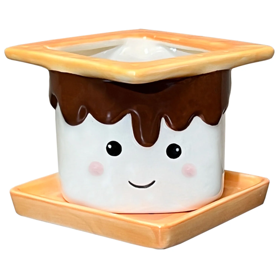 Streamline Imagined - S'mores Planter w/ Water Dish - APL291