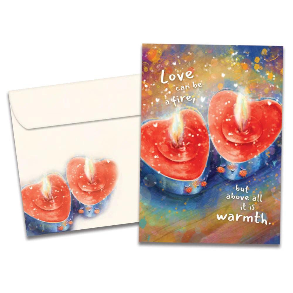 Tree-Free Greetings - Fire and Warmth - Valentine's Day - 22430