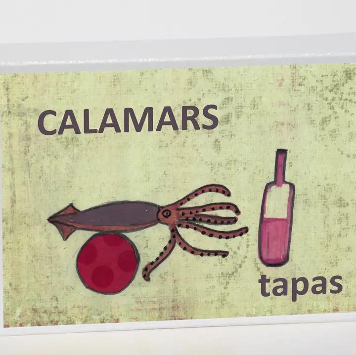 Capitaine Nat' - Tapas Squids 4 oz - 8015