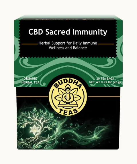 Buddha Tea - CBD Sacred Immunity - 18 Tea Bags - 69601