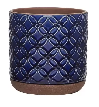 Southern Patio - 6" Griffy Planter - Blue