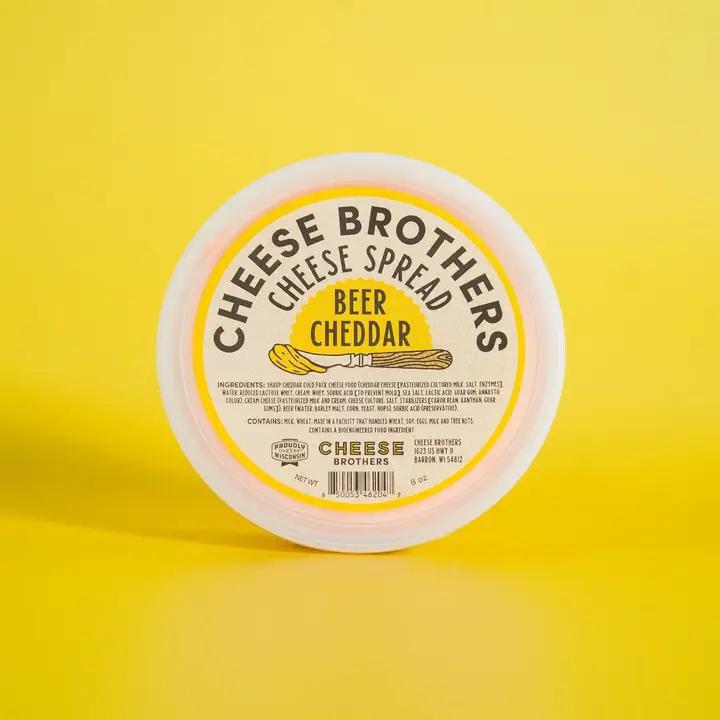 Cheese Brothers - Beer Cheddar Cheese Spread 6 oz - CB68