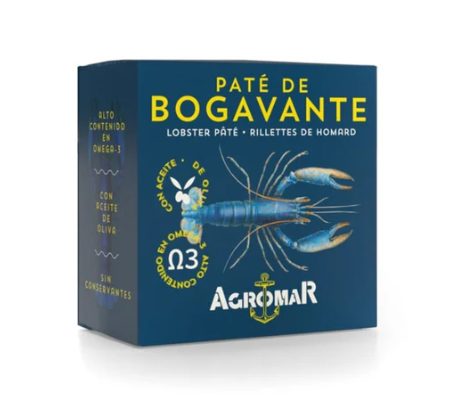 Agromar - Lobster Pate ( Paté de Bogavante, lata ) 3.5 oz - AGRO-2626-1