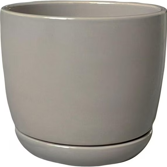 Southern Patio - 8" Ana Planter - Gray
