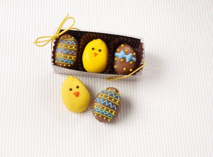 Sweet Shop USA - Bulk Eggstravaganza Fudge Love Truffle Eggs 1.5 oz - F105400360744