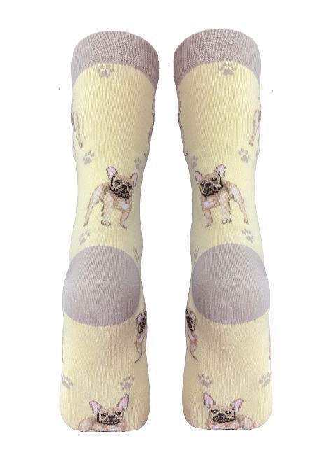 E&S Pets - French Bulldog Tan Full Body Socks 800 FB-64