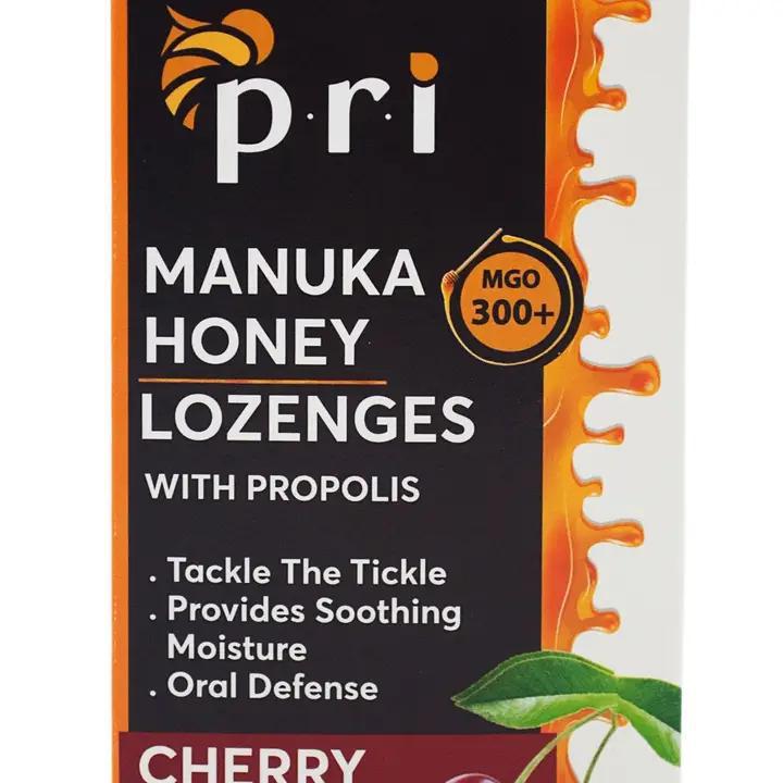 Pacific Resources - Manuka Honey Propolis Lozenge, Cherry 3.2 oz - 80303