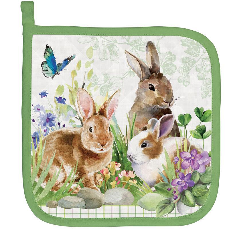 Bunny Meadow Potholder - Thumbnail 2
