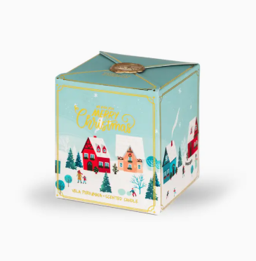 Enchanted Christmas Candle 6.34 oz - Cotton Flower - ESS-CHR-CAND-180COT/314351