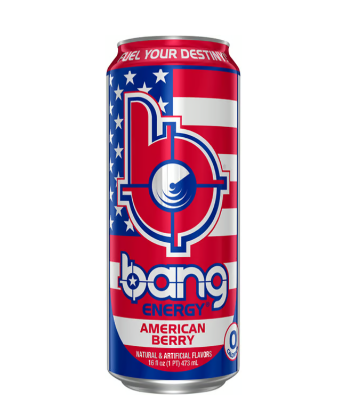 Bang Energy - American Berry 16 oz Can - 414273