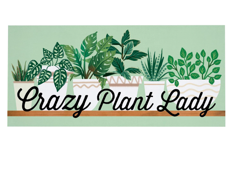 Sassafras Switch Mat - Crazy Plant Lady - SIWD8CMNM325