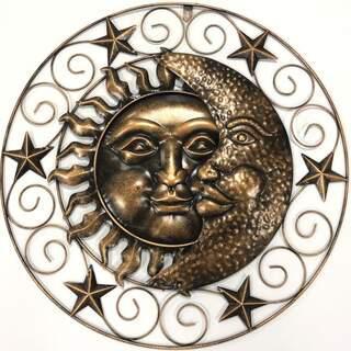 24" Gold Sun with Moon with Stars 903-00223