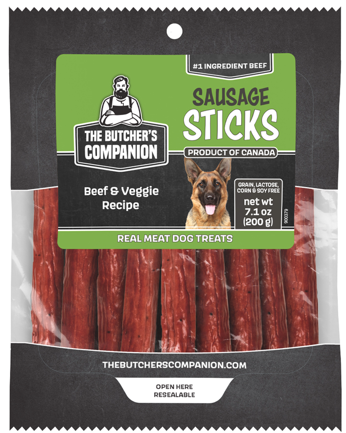 The Butcher's Companion - Sausage Sticks - Beef & Veg Recipe 5.29 oz - 23400460