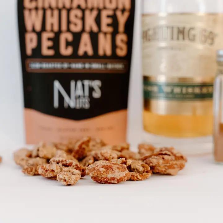 Nat's Nuts - Cinnamon Whiskey Pecans 4 oz
