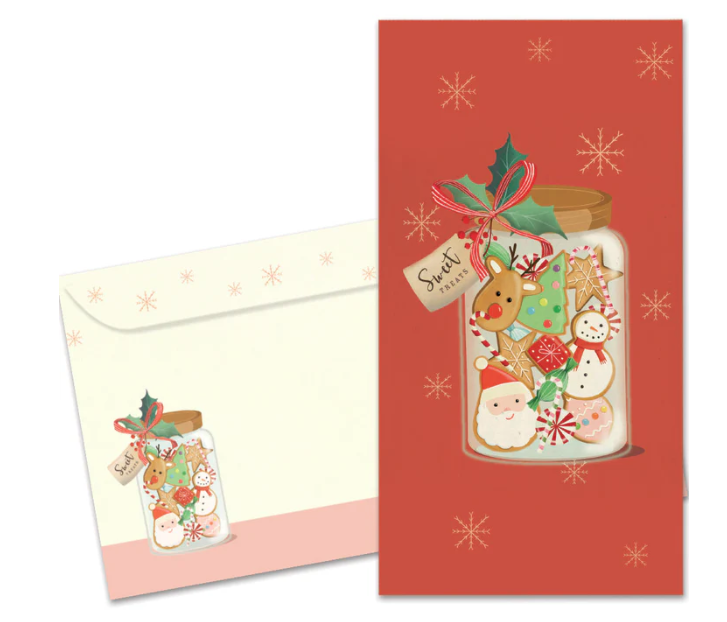 Tree-Free Greetings - Christmas Money Holder Card - Sweeter Cookies - ZS70368