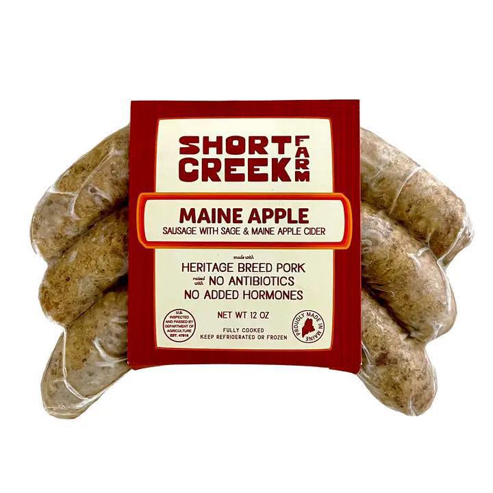 Short Creek Farm  - Maine Apple Sausage 12 oz - SGAPP