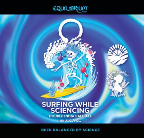 Equilibrium Brewery - Surfing While Sciencing - DIPA 4 Pack Cans 2045563