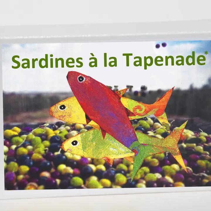 Capitaine Nat' - Sardines w/ Tapenade 4 oz - 1454