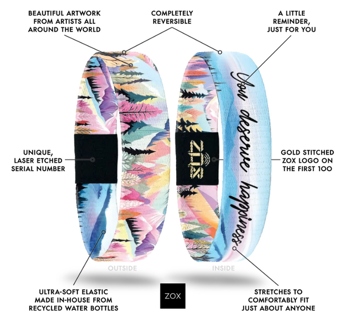 ZOX - You Deserve Happiness Bracelet - IA-YDH