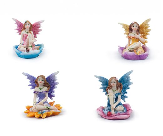 Land & Sea - Fairy on Flower - FA124