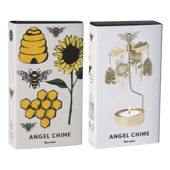 Rotary Candleholder - Bee Mine, Gold - 90-AN606G