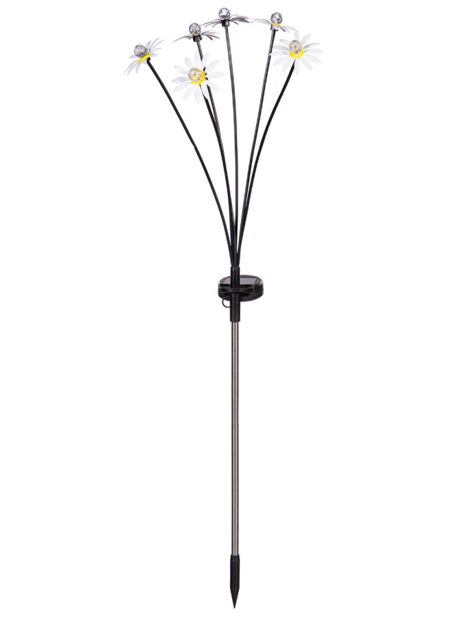 What She Shed Metal Daisy Solar Stake - GS46K5MET326