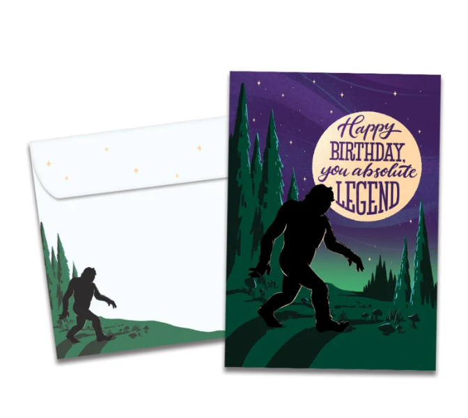 Tree-Free Greetings - Birthday Card - Legend 22547