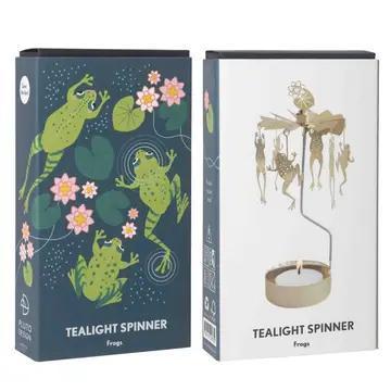Rotary Candleholder - Frogs - 90-AN130G