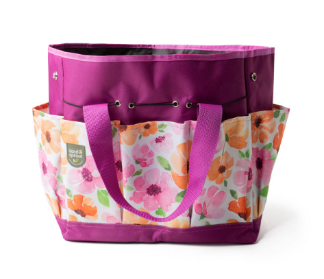 Seed & Sprout - August Bloom Gardening Tote Bag - SNSBAG2-AB