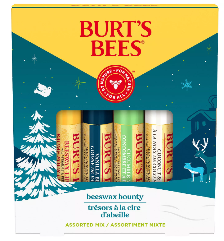 Burt's Bees - Beeswax Bounty Assorted Holiday Gift Set - 238598