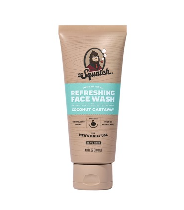 Dr. Squatch - Coconut Castaway Face Wash 4 oz - WH-FWN-CNO-01