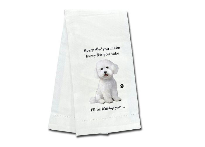 E&S Pets - Bichon Frise Kitchen Towel 711-4