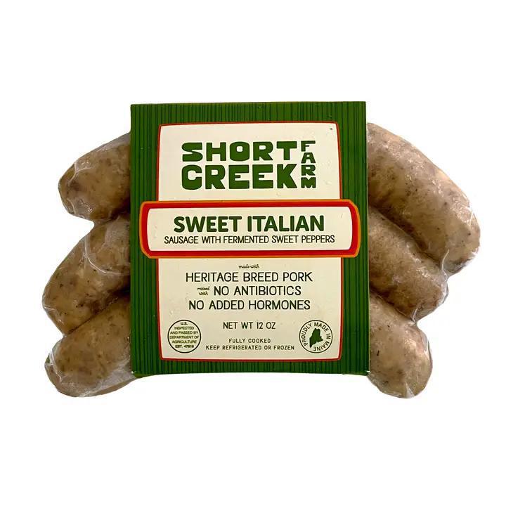 Short Creek Farm  - Sweet Italian Sausage 12 oz - SGSWT