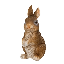 Mini Resin Brown Baby Bunny - GT24319