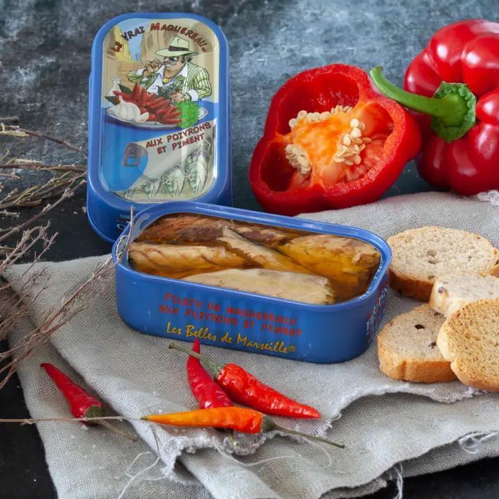 Ferrigno - Mackerel Fillets w/ Peppers & Chili - BM.FMPOIV