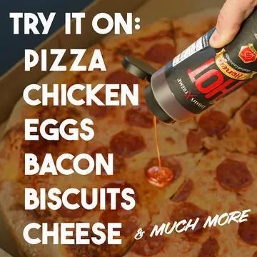 Elijah's Xtreme Gourmet Sauces - Hot Honey Infused with Carolina Reaper 12 oz