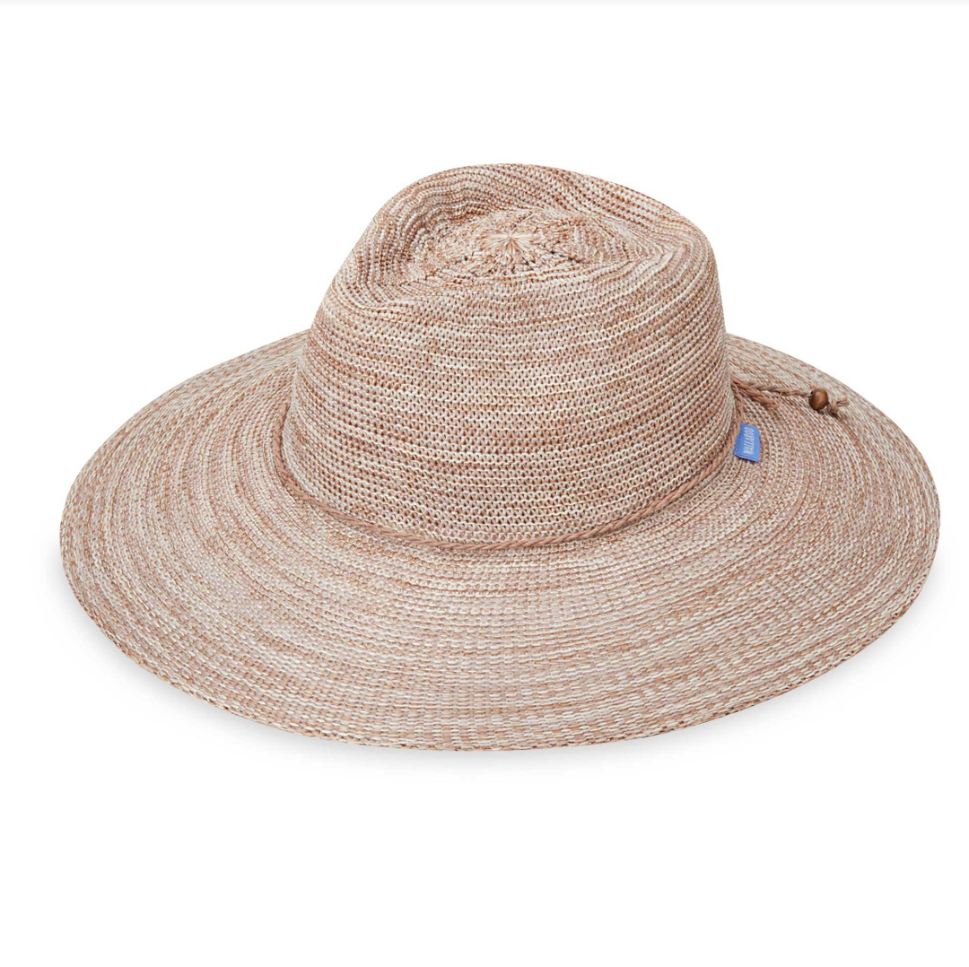 Wallaroo Hat Company - Victoria Fedora Diva - Mixed Camel - VICFD-MC